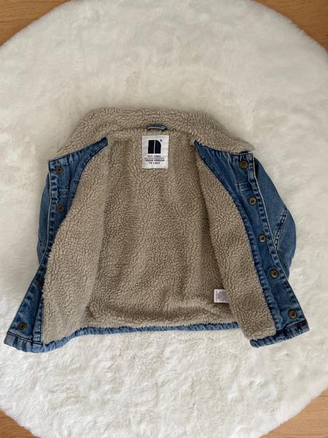 Zateplená rifľová bunda, next,98