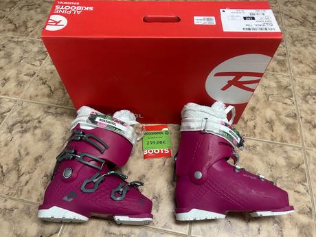 Ako nové lyžiarky pc 259 eur (vd 25cm), rossignol,39