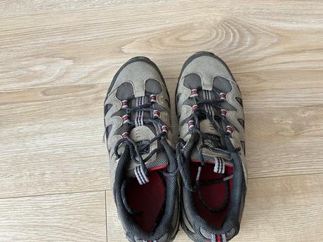 Kožené turistické topánky, karrimor,36