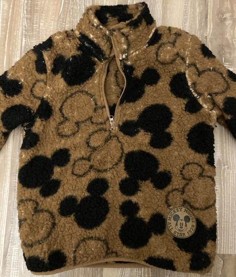 Teplučká huňatá mikinka mickey, pepco,128