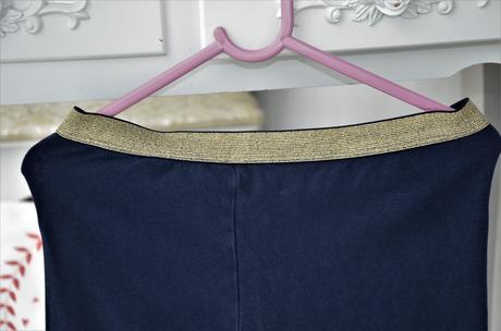 Legíny s trblietavým pásom-146/152, tcm,146