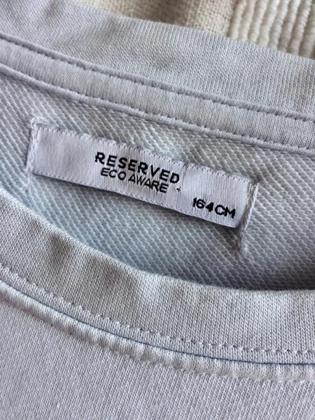 Reserved baby blue teplákové šaty vel.164, reserved,164