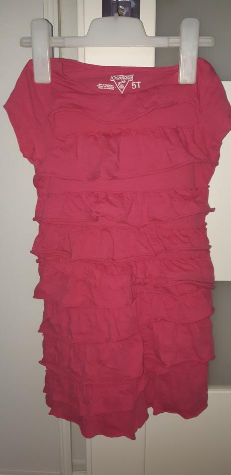 Šaty s volanmi,pošta zdarma, oshkosh,116