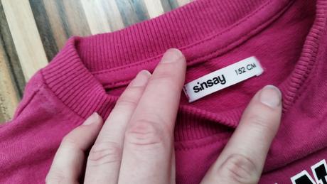 Pink mikina, sinsay,152