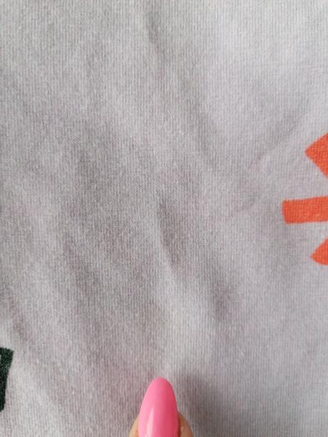 Fialový kompletik, h&m,80