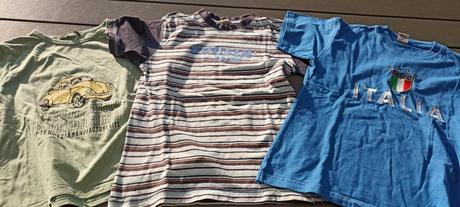 Balík tričiek krátky rukáv vel. 128/134, 122–134