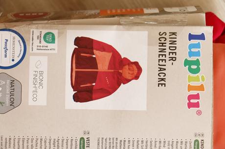 Zimná bunda 110/116-nová, lupilu,110