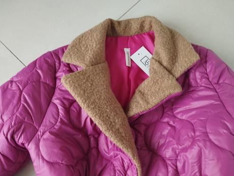 Dámska zimná bunda s opaskom, m