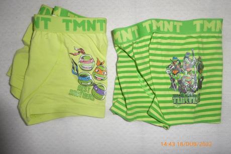 Boxerky ninja korytnačky,v.104, c&a,104