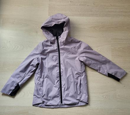 Fialová bunda decathlon, decathlon,140