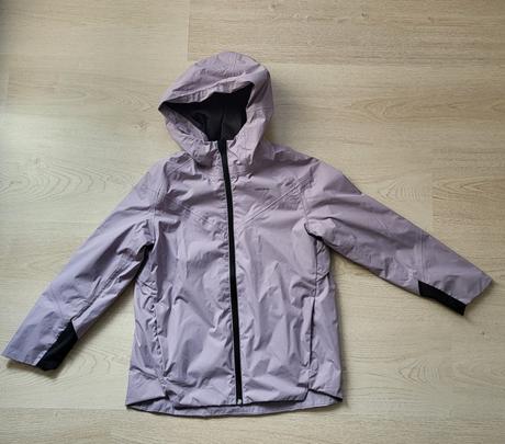 Fialová bunda decathlon, decathlon,140
