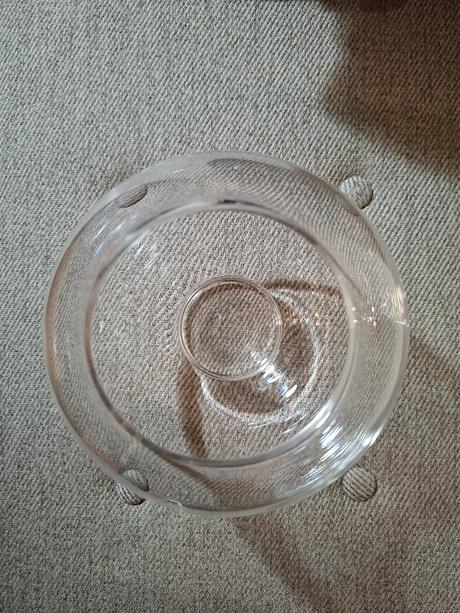 Sklenená dekoračná dóza, 