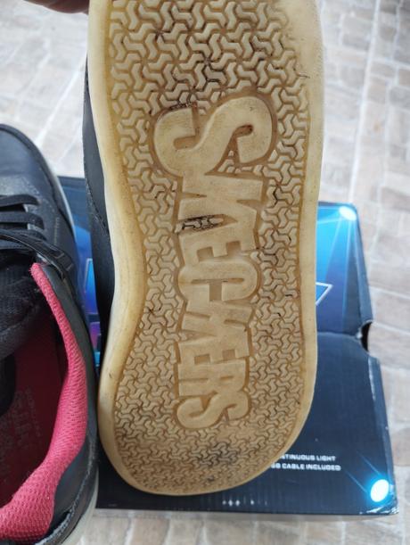 Svietiace skechers tenisky nabijatelne, skechers,36