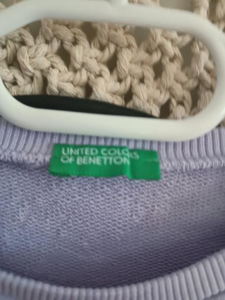 Lilavá mikina benetton, benetton,122