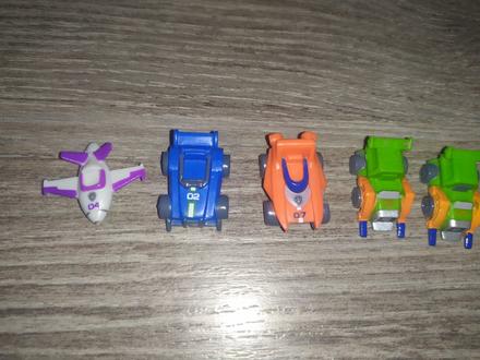 Paw patrol auticka a lietadlo,