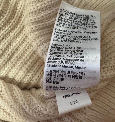 Dievčenský pletený pulover ck, calvin klein,140