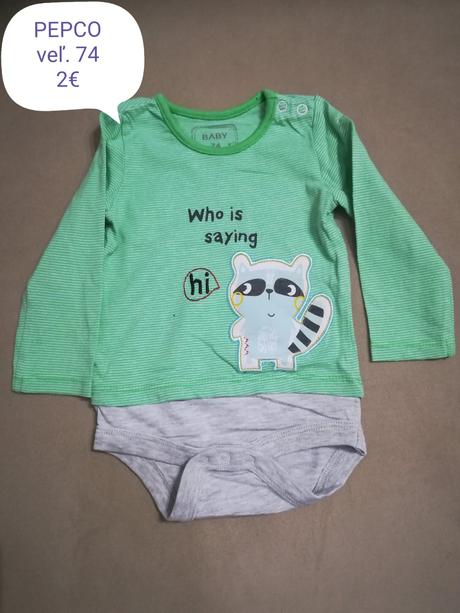 Body-dlhý rukáv, h&m,56