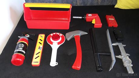 Sady náradia malého majstra a hasiča, 