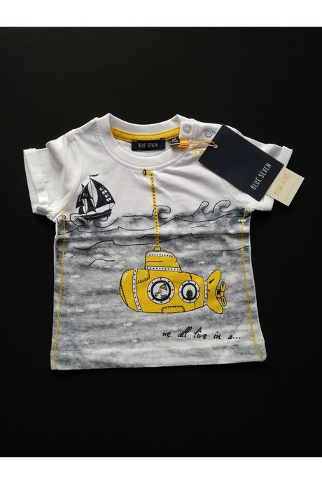 Baby tričko s ponorkou blue seven, 62
