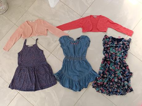 Balík dievčenského oblečenia 116, 104–116