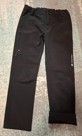 Softshelové nohavice, alpine pro,140