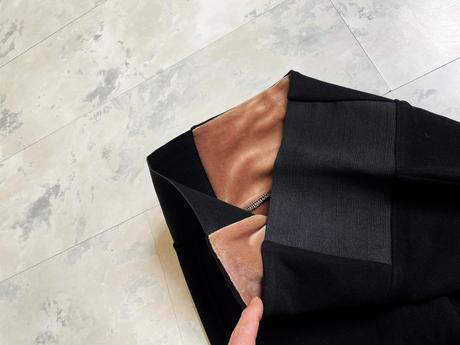 Hrubé teplé nohavice s vys.pásom, l