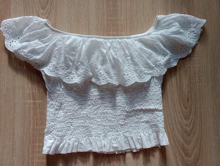 Madeirovy crop top, m