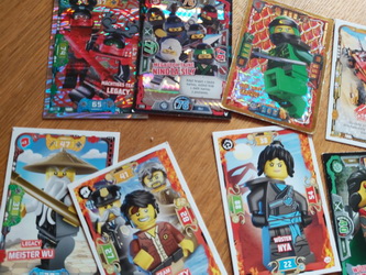 Ninja go časopisy s kartami, 