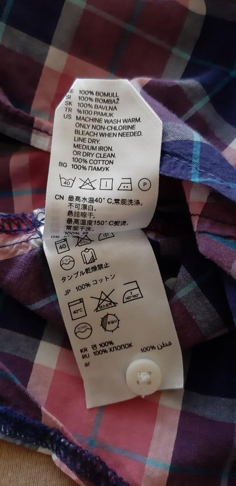 Krátka košeľa h&m, h&m,36