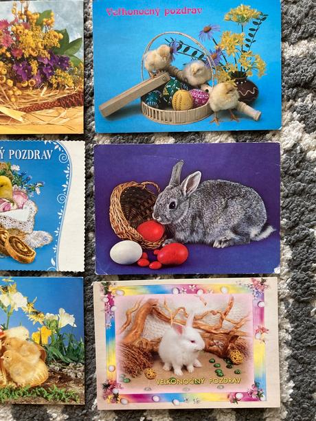 Pohľadnice veľká noc zvieratá,