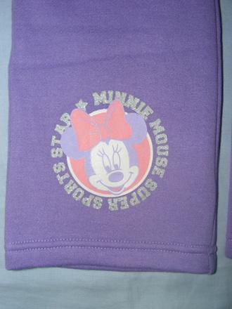 Tepláky minnie mouse zn. disney - 110/116, disney,110 / 116