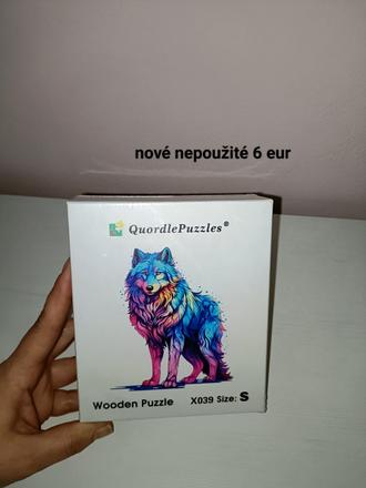 Drevené puzzle,