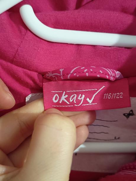 Pogumovaná ružová bundička, okay,116