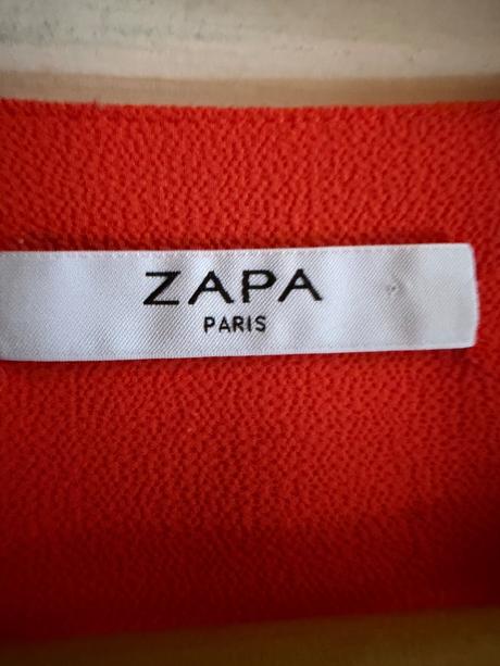 Oranžová blúzka zn. zapa paris, 40