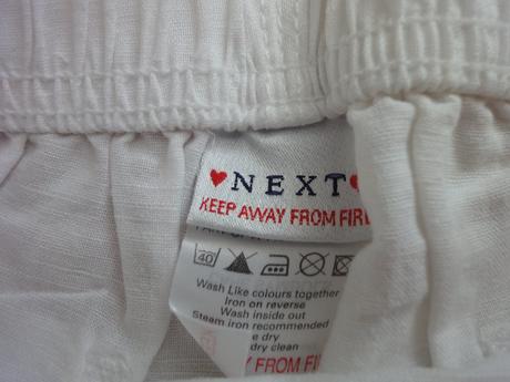 Komplet na leto tielko a nohavice vel. 104cm 3-4r, next,104