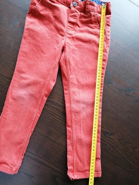 Tehlové nohavice, h&m,104