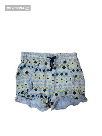 Dievčenské bavlnené šortky, 92