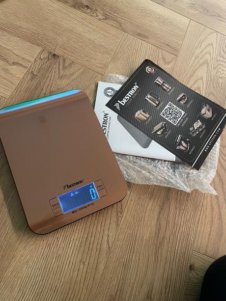 Digitálna kuchynská váha, 