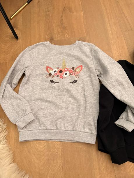 2x mikina 134/140, 134