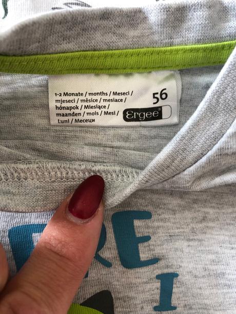 Setik oblecenia pre babatko, 50–62