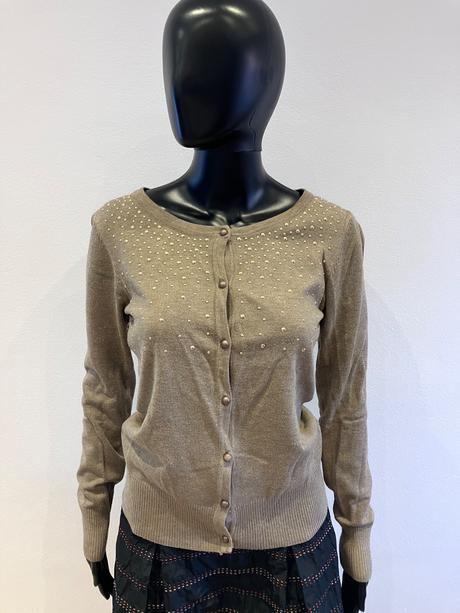 Dievčenský sveter s kamienkami (l), l