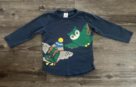 Tričko sovičky, lindex,92