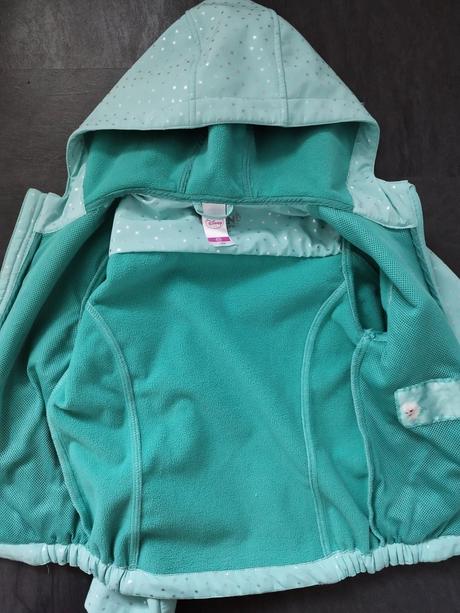Mentolova softshellova elsa bunda 6-7r, c&a,122
