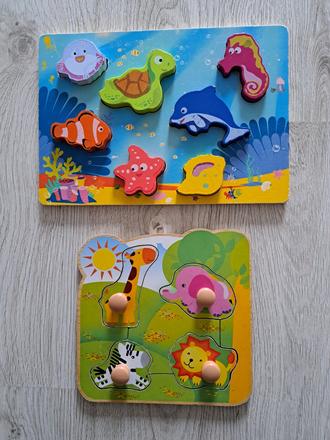 Drevené vkladačky,