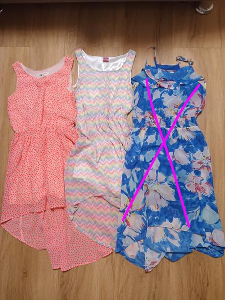 Letné šaty, h&m,134
