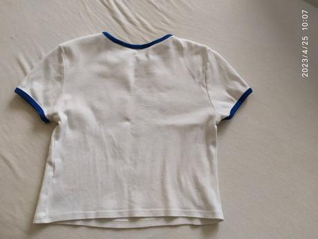 Tričko yale 9-10 rokov, crop top, h&m,140