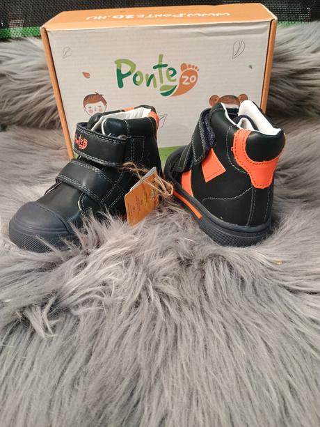 Chlapčenské kožené topánky 23221264 b, 22 / 23 / 25