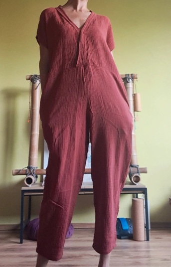 Mušelínový overal ninja retzer, m