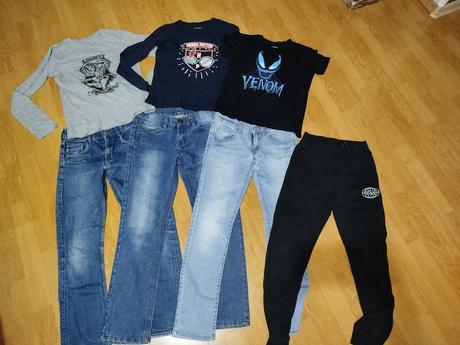Balík oblečenia veľkosť 152, 140–152