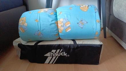Cestovná postieľka s matracom, šírka (cm): 60,dĺžka (cm): 120